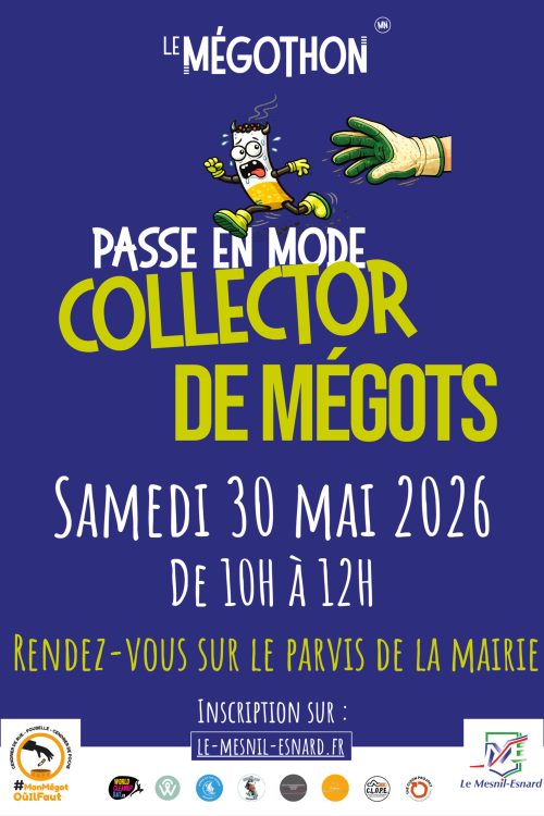 Affiche Mégothon 2026