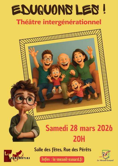 Affiche Spectacle Eduquons les