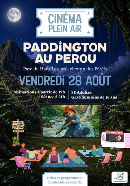 Affiche ciné plein air 2026 VF